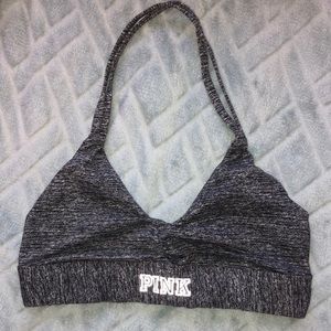 PINK halter sports bra